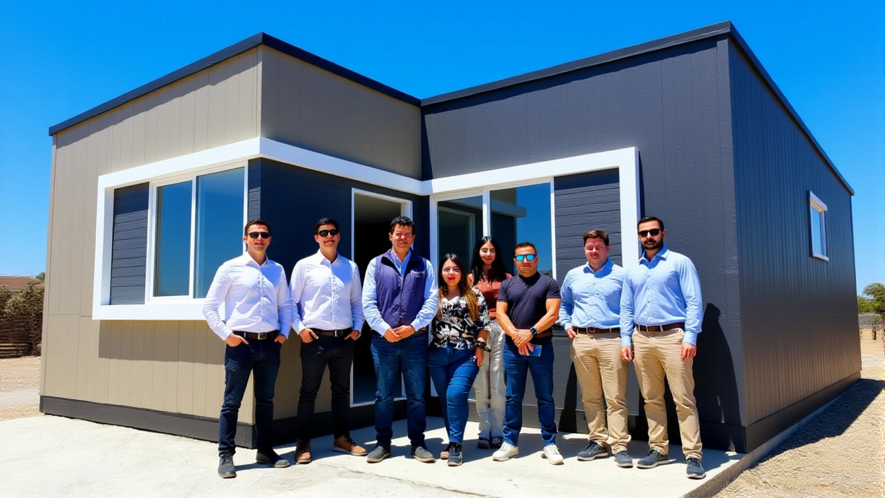 Monte Patria construirá 10 viviendas, ahorrando 50% de tiempo